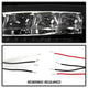 LED Halo Black Projector Headlights <br>04-08 Pontiac Grand Prix