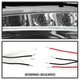 LED Halo Chrome Projector Headlights <br>04-08 Pontiac Grand Prix
