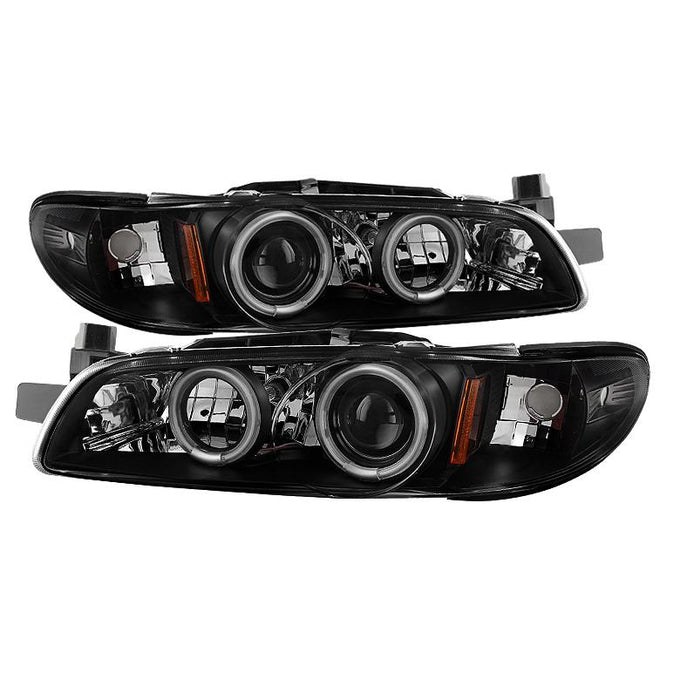 CCFL Halo Black Projector Headlights <br>97-03 Pontiac Grand Prix