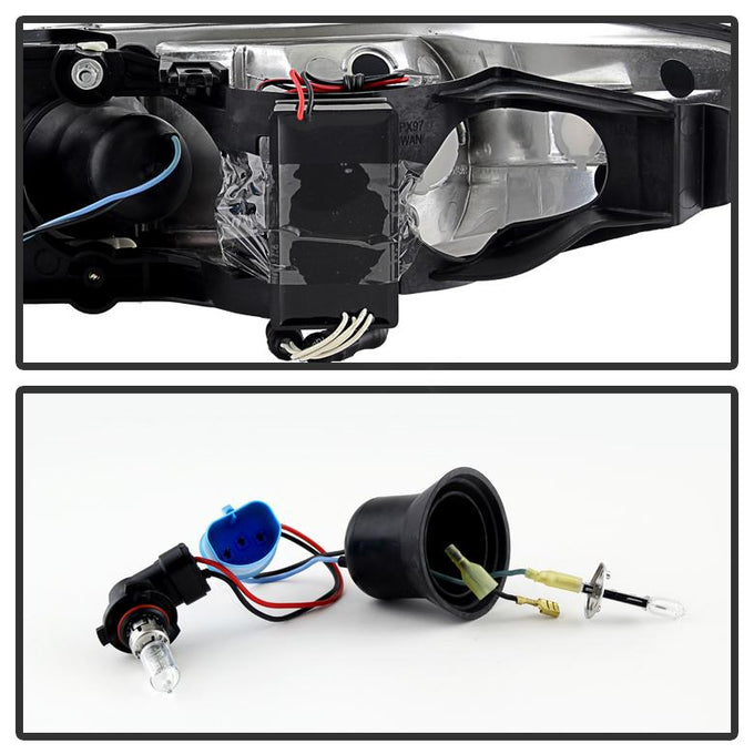 CCFL Halo Black Projector Headlights <br>97-03 Pontiac Grand Prix