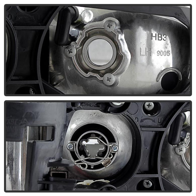 CCFL Halo Black Projector Headlights <br>97-03 Pontiac Grand Prix