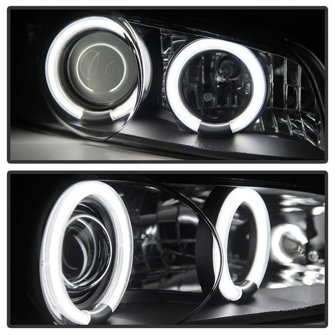 CCFL Halo Black Projector Headlights <br>97-03 Pontiac Grand Prix