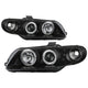 LED Halo Black Projector Headlights <br>04-06 Pontiac GTO