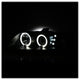 LED Halo Black Projector Headlights <br>04-06 Pontiac GTO
