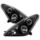 LED Halo Black DRL Projector Headlights <br>00-05 Toyota Celica