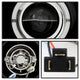 LED Halo Black Projector Headlights <br>05-11 Toyota Tacoma