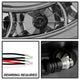 LED Halo Smoke Projector Headlights <br>05-11 Toyota Tacoma
