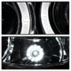 LED Halo Smoke Projector Headlights <br>05-11 Toyota Tacoma