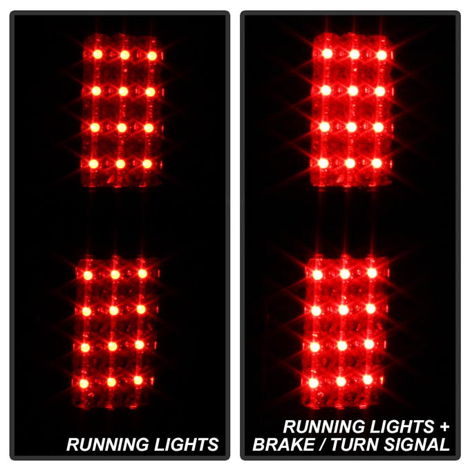 Red Smoke LED Tail Lights <br>09-14 Ford F-150