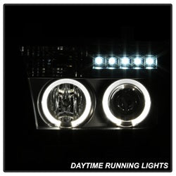 Eliminates AFS function Black LED Halo Projector Headlights <br>07-13 Toyota Tundra 08-13 Toyota Sequoia