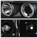 Eliminates AFS function Black LED Halo Projector Headlights <br>07-13 Toyota Tundra 08-13 Toyota Sequoia