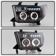 Eliminates AFS function Black LED Halo Projector Headlights <br>07-13 Toyota Tundra 08-13 Toyota Sequoia