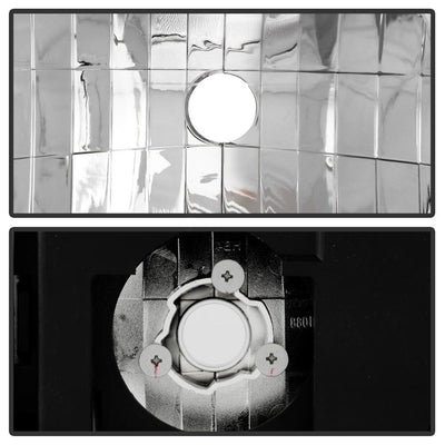Chrome Crystal Glass Headlights <br>88-99 Chevy C/K-Series/ Suburban, Tahoe Yukon