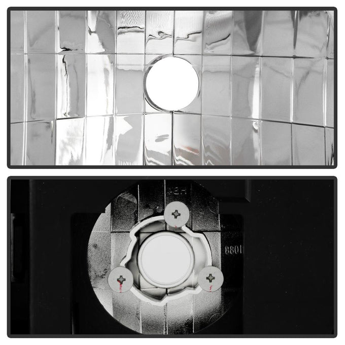 Chrome Crystal Glass Headlights <br>88-99 Chevy C/K-Series/ Suburban, Tahoe Yukon