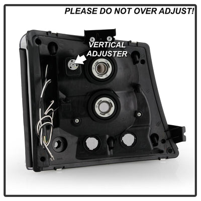 Black Crystal Headlights 1PC W/ Bumper Lights <br>03-06 Chevy Silverado 1500, 2500 ,3500 HD