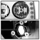 Chrome Crystal Headlights 1PC W/ Bumper Lights <br>99-02 Chevy Silverado 1500, 2500, 01-02 3500