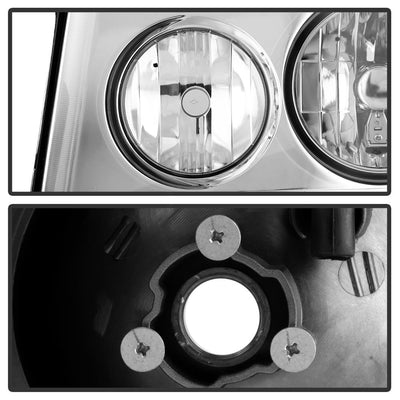 Chrome Crystal Headlights 1PC W/ Bumper Lights <br>99-02 Chevy Silverado 1500, 2500, 01-02 3500