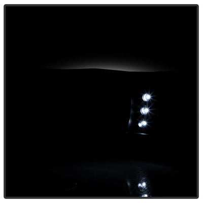 Black Crystal Headlights <br>87-93 Ford Mustang