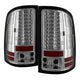 Chrome LED Tail Lights <br>07-13 GMC Sierra 1500 07-14 GMC Sierra 2500 HD Sierra 3500 HD