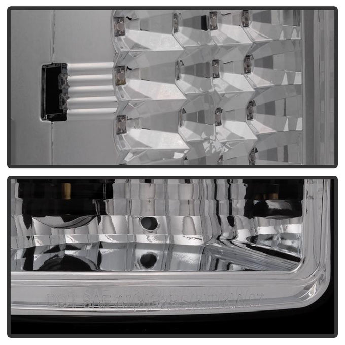 Chrome LED Tail Lights <br>07-13 GMC Sierra 1500 07-14 GMC Sierra 2500 HD Sierra 3500 HD
