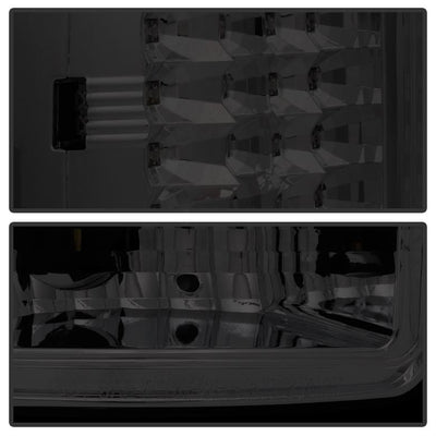 Smoke LED Tail Lights <br>07-13 GMC Sierra 1500 07-14 GMC Sierra 2500 HD Sierra 3500 HD