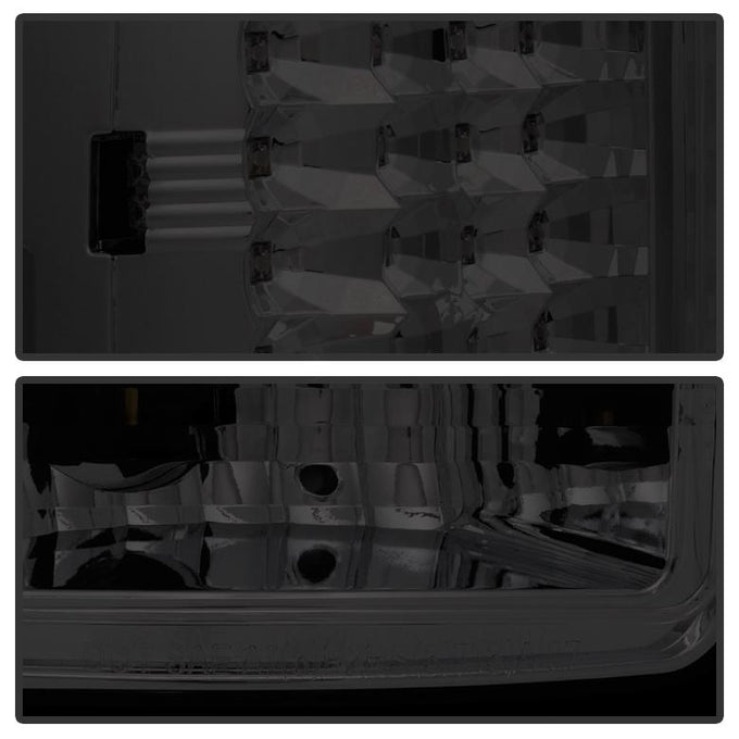Smoke LED Tail Lights <br>07-13 GMC Sierra 1500 07-14 GMC Sierra 2500 HD Sierra 3500 HD