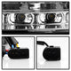 DRL Chrome Projector Headlights <br>05-10 Mercedes-Benz SLK350 SLK55 AMG SLK200