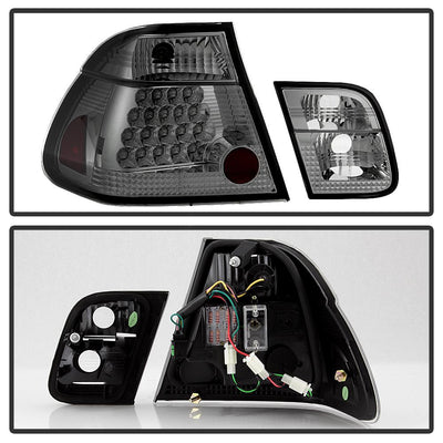 Smoke Tail Lights <br>02-05 BMW 325i 325xi 330i 330xi 320i