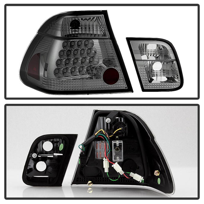 Smoke Tail Lights <br>02-05 BMW 325i 325xi 330i 330xi 320i