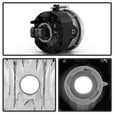 Clear OEM Fog Lights w/Switch <br>04-08 Chrysler Pacifica 05-07 Dodge Caravan 06-10 Charger