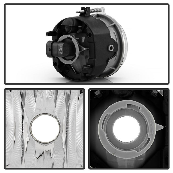 Clear OEM Fog Lights w/Switch <br>04-08 Chrysler Pacifica 05-07 Dodge Caravan 06-10 Charger