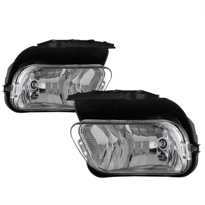 Clear Fog Lights wo/switch <br>02-06 Chevy Avalanche 1500, 2500, 03-06 Silverado 1500 2500
