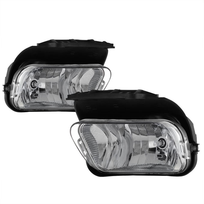 Clear Fog Lights wo/switch <br>02-06 Chevy Avalanche 1500, 2500, 03-06 Silverado 1500 2500
