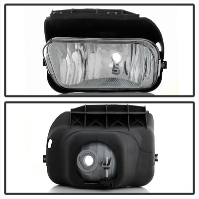 Clear Fog Lights wo/switch <br>02-06 Chevy Avalanche 1500, 2500, 03-06 Silverado 1500 2500