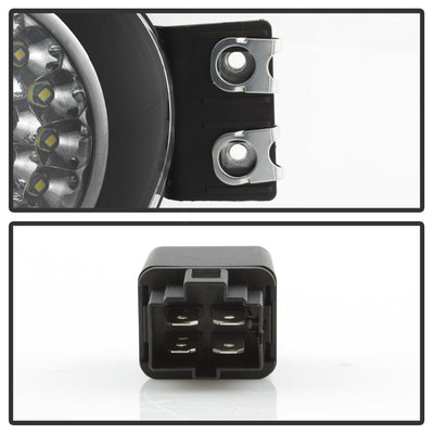 Clear LED Fog Lights w/Switch <br>02-08 Dodge Ram 1500 Ram 3500 Ram 2500 04-06 Durango
