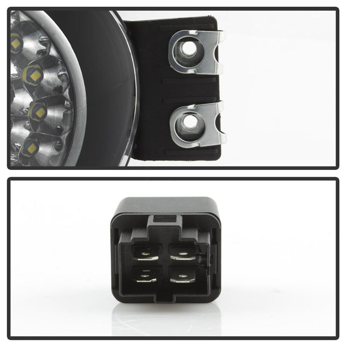 Clear LED Fog Lights w/Switch <br>02-08 Dodge Ram 1500 Ram 3500 Ram 2500 04-06 Durango