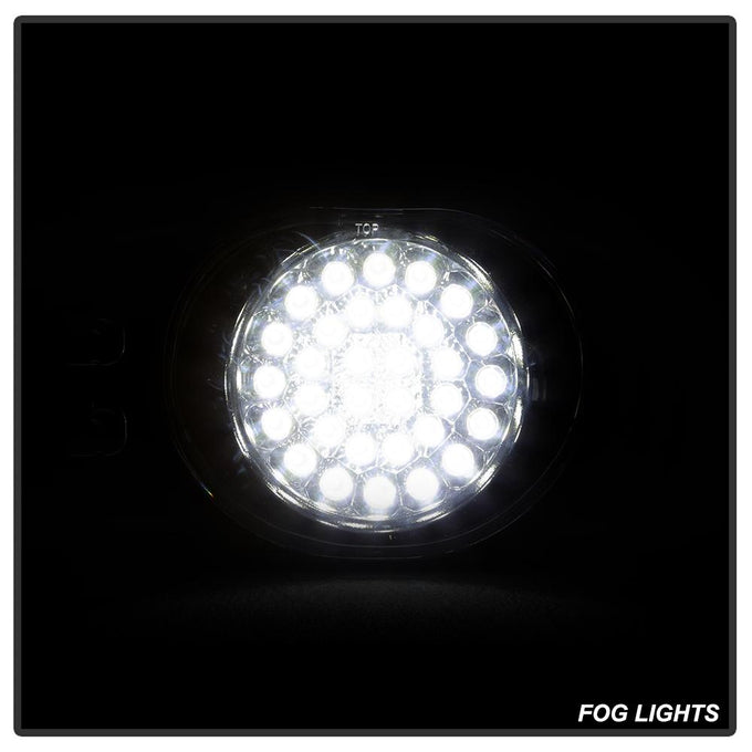 Clear LED Fog Lights w/Switch <br>02-08 Dodge Ram 1500 Ram 3500 Ram 2500 04-06 Durango