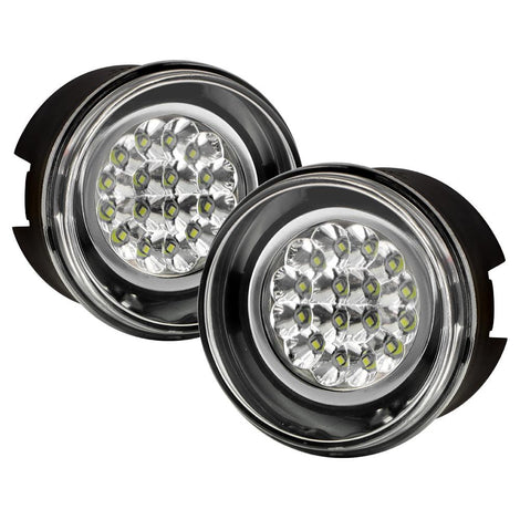 Clear LED Fog Lights w/Switch <br>, 06-08 Chrysler 300