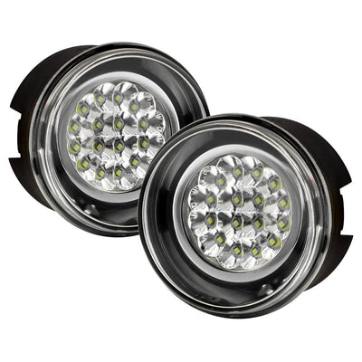 Clear LED Fog Lights w/Switch <br>, 06-08 Chrysler 300