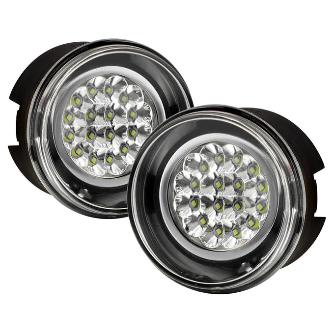 Clear LED Fog Lights w/Switch <br>, 06-08 Chrysler 300