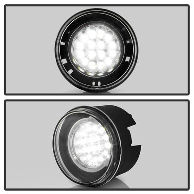 Clear LED Fog Lights w/Switch <br>, 06-08 Chrysler 300