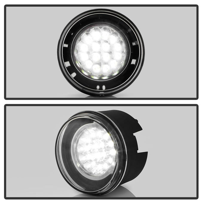 Clear LED Fog Lights w/Switch <br>, 06-08 Chrysler 300