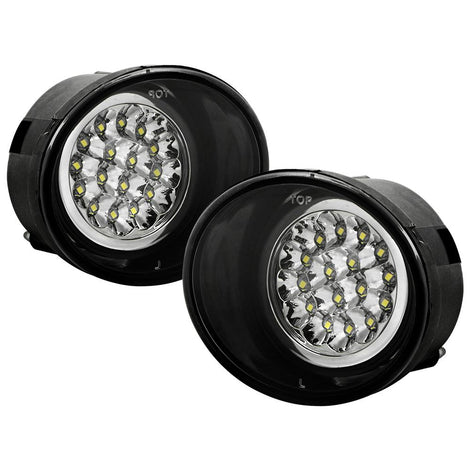 Clear LED Fog Lights w/Switch <br>05-12 Nissan Armada 04-12 Nissan TITAN 04 Nissan Pathfinder Armada