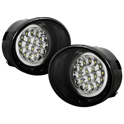 Clear LED Fog Lights w/Switch <br>05-12 Nissan Armada 04-12 Nissan TITAN 04 Nissan Pathfinder Armada
