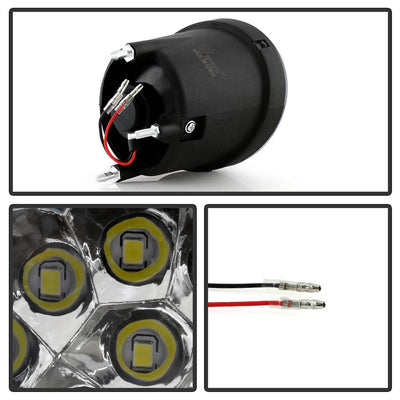 Clear LED Fog Lights w/Switch <br>05-12 Nissan Armada 04-12 Nissan TITAN 04 Nissan Pathfinder Armada