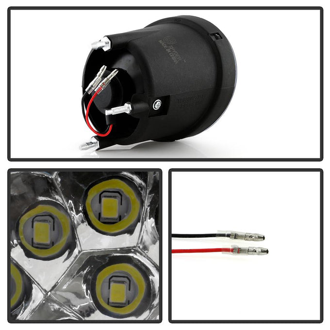 Clear LED Fog Lights w/Switch <br>05-12 Nissan Armada 04-12 Nissan TITAN 04 Nissan Pathfinder Armada