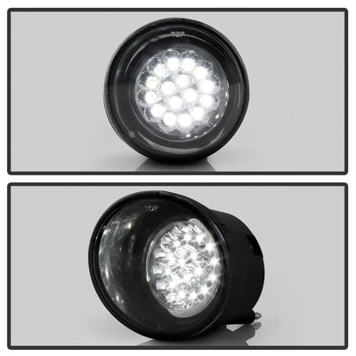 Clear LED Fog Lights w/Switch <br>05-12 Nissan Armada 04-12 Nissan TITAN 04 Nissan Pathfinder Armada