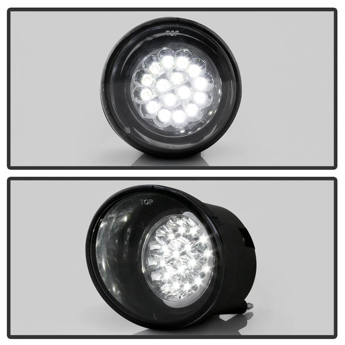Clear LED Fog Lights w/Switch <br>05-12 Nissan Armada 04-12 Nissan TITAN 04 Nissan Pathfinder Armada