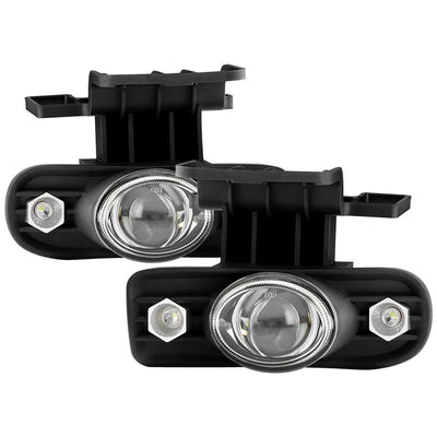 Clear Projector Fog Lights w/Switch <br>99-02 Chevy Silverado 1500, 2500, 01-02 3500