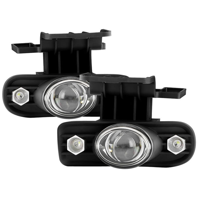 Clear Projector Fog Lights w/Switch <br>99-02 Chevy Silverado 1500, 2500, 01-02 3500
